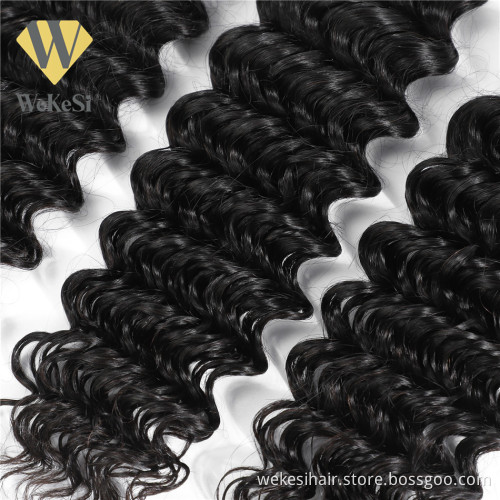 Royal Silk Human Hair Uk,Best Quality Soft Raw Virgin Unprocessed Virgin 100% Human Hair Deep Wave